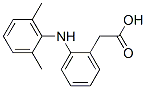 2-(2,6-Dimethylanilino)benzeneacetic acid Structure