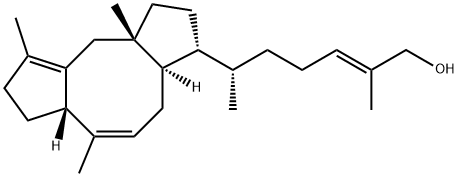 (10β,11α)-Ophiobola-2,7,19-trien-21-ol结构式