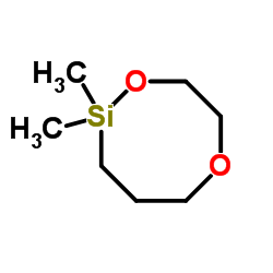 2,2-二甲基-1,6,2-二氧一硅杂环辛烷结构式