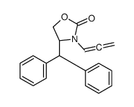 (4R)-4-benzhydryl-3-propa-1,2-dienyl-1,3-oxazolidin-2-one结构式