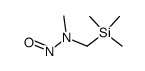 N-methyl-N-((trimethylsilyl)methyl)nitrous amide Structure