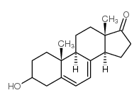 Androsta-5,7-dien-17-one,3-hydroxy-, (3b)-结构式
