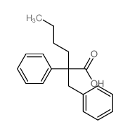 Benzenepropanoic acid, a-butyl-a-phenyl- picture