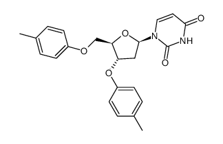 5',3'-di-O-p-tolyl-2'-deoxyuridine Structure