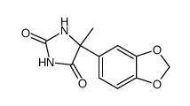 5-(1,3-BENZODIOXOL-5-YL)-5-METHYLIMIDAZOLIDINE-2,4-DIONE Structure