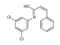 N-(3,5-dichlorophenyl)-3-phenylacrylamide结构式