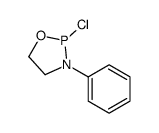 2-chloro-3-phenyl-1,3,2-oxazaphospholidine结构式