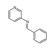N-benzylidenepyridin-3-amine Structure