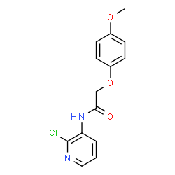 N-(2-chloropyridin-3-yl)-2-(4-methoxyphenoxy)acetamide picture