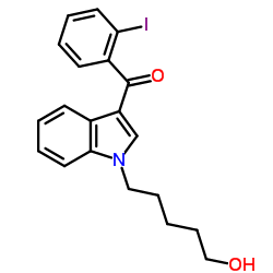 AM694 N-(5-hydroxypentyl) metabolite Structure