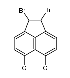 1,2-dibromo-5,6-dichloroacenaphthene Structure