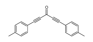 1,5-Bis(4-methylphenyl)-1,4-pentadiyn-3-one结构式