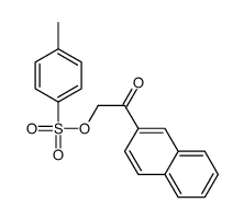 (2-naphthalen-2-yl-2-oxoethyl) 4-methylbenzenesulfonate Structure