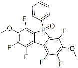 1,2,4,6,8,9-Hexafluoro-3,7-dimethoxy-5-phenyl-5H-dibenzophosphole 5-oxide结构式