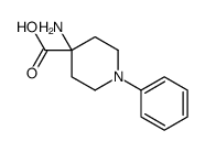 4-amino-1-phenylpiperidine-4-carboxylic acid Structure