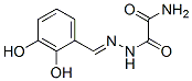 Acetic acid, aminooxo-, [(2,3-dihydroxyphenyl)methylene]hydrazide (9CI) structure