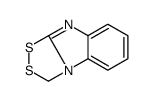 3H-1,2,4-Dithiazolo[4,3-a]benzimidazole(9CI) Structure