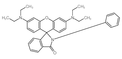 Spiro[1H-isoindole-1,9'-[9H]xanthen]-3(2H)-one,3',6'-bis(diethylamino)-2-phenyl- picture