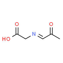 Glycine, N-(2-oxopropylidene)- (9CI) structure