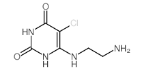 6-(2-aminoethylamino)-5-chloro-1H-pyrimidine-2,4-dione图片