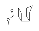 4-Carbomethoxyhomocubane结构式