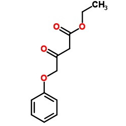 Ethyl 3-oxo-4-phenoxybutanoate结构式