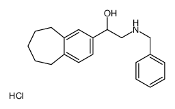 benzyl-[2-hydroxy-2-(6,7,8,9-tetrahydro-5H-benzo[7]annulen-3-yl)ethyl]azanium,chloride Structure