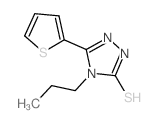 4-丙基-5-噻吩-2-基-4H-1,2,4-噻唑-3-硫醇图片