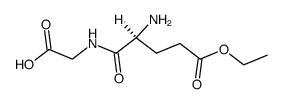 N-(O-ethyl-L-α-glutamyl)-glycine Structure