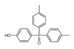 4-bis(4-methylphenyl)phosphorylphenol Structure