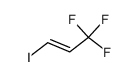 1-iodo-3,3,3-trifluoropropene结构式