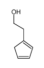 2-cyclopenta-1,3-dien-1-ylethanol Structure