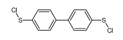 biphenyl-4,4'-disulfenyl chloride结构式