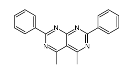 4,5-dimethyl-2,7-diphenylpyrimido[4,5-d]pyrimidine结构式