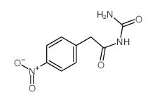 N-carbamoyl-2-(4-nitrophenyl)acetamide Structure