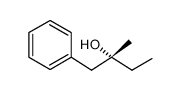 2-Methyl-1-phenyl-butan-2-ol Structure