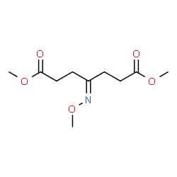 4-(Methoxyimino)heptanedioic acid dimethyl ester结构式