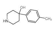 4-(4-methylphenyl)piperidin-4-ol structure