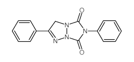 3,7-diphenyl-1,3,5,8-tetrazabicyclo[3.3.0]oct-7-ene-2,4-dione结构式