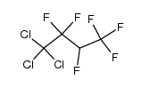 1,1,1-trichloro-2,2,3,4,4,4-pentafluoro-butane结构式