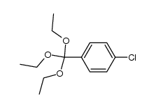 1-chloro-4-triethoxymethyl-benzene结构式