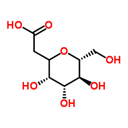 D-manno-Octonic acid, 3,7-anhydro-2-deoxy-, (3xi-iota)- (9CI)结构式