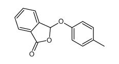 3-(4-methylphenoxy)-3H-2-benzofuran-1-one Structure