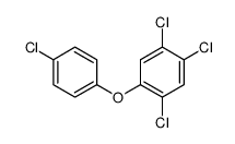 1,2,4-trichloro-5-(4-chlorophenoxy)benzene结构式