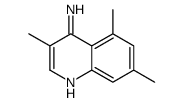 3,5,7-trimethylquinolin-4-amine结构式
