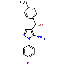(5-AMINO-1-(4-CHLOROPHENYL)-1H-PYRAZOL-4-YL)(P-TOLYL)METHANONE picture