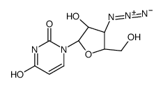 1-[(2R,3S,4S,5S)-4-azido-3-hydroxy-5-(hydroxymethyl)oxolan-2-yl]pyrimidine-2,4-dione结构式