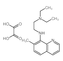 N,N-diethyl-N-(7-methylquinolin-8-yl)ethane-1,2-diamine; oxalic acid picture