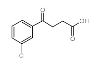 4-(3-chlorophenyl)-4-oxobutanoic acid structure