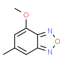 2,1,3-Benzoxadiazole,4-methoxy-6-methyl- Structure